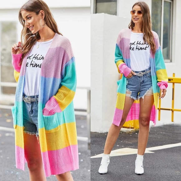 Color Block Sweater - Picture 2 of 6